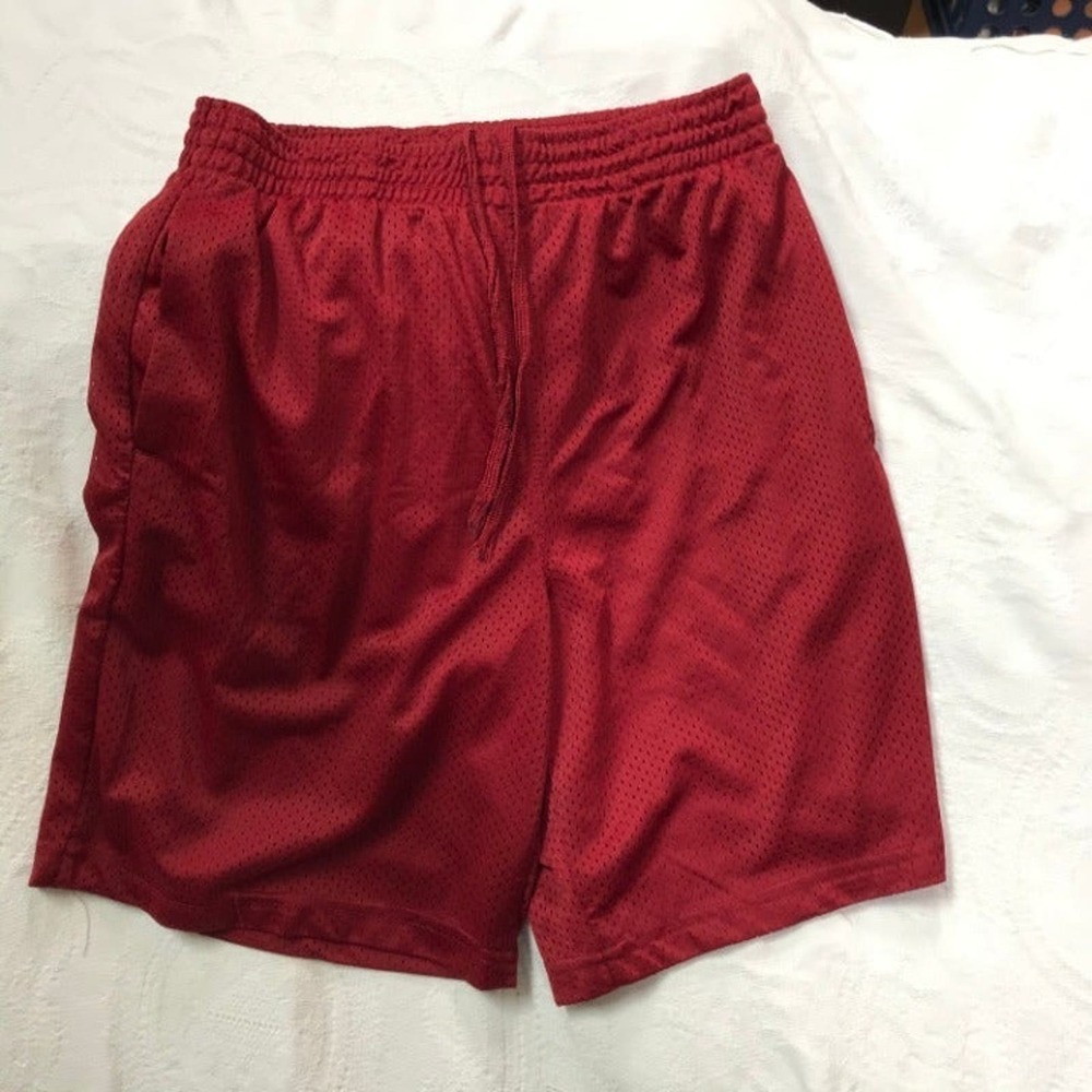 Athletech Red Athletic Shorts Mens M